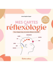 Mes cartes de réflexologie. Pour chaque maux, les zones réflexes à stimuler : pieds, mains, crâne, o - Casper Anne-Sophie ; Alzieu Alexandra