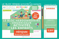 Le bloc hebdomadaire organiseur. Activités pour les enfants, Edition 2022-2023 - CAUDAL/MASSON/NESK