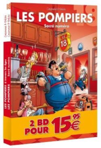 Les Pompiers : Pack découverte en 2 volumes. Tome 18, Sacré numéro ; Les pompiers à travers les âges - Cazenove Christophe