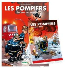 Les Pompiers Tome 1 : Des gars des eaux. Avec le calendrier 2020 offert - Cazenove Christophe