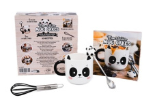 Mon atelier mug cakes panda. Coffret avec 1 mug, 1 cuillère, 1 fouet et 1 livre de recettes - Denizot Mélanie ; Hémon Albane ; Bogdan Elena