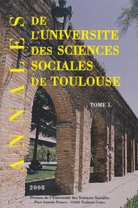 ANNALES UT1 CAPITOLE 2008. TOME XL - COLLECTIF