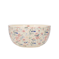 BOL ARRONDI 14.5CM PORCELAINE - FLEURS DE FUJI - COLLECTIF