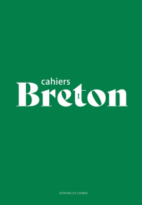 Cahiers Breton 1 - COLLECTIF
