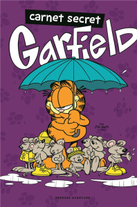 Carnet secret Garfield. Avce un cadena, 2 cles - COLLECTIF
