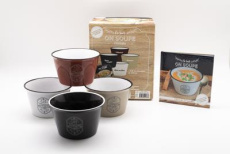 Coffret ce soir on soupe. Ce soir on soupe, mes bienfaits santé avec 4 bols - COLLECTIF