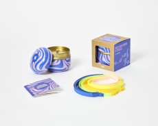 Tea Box Surprise Mes petites étoiles en origami. Ce coffret contient : 1 jolie boîte à thé en métal, - Rollot Lise