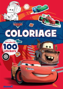 Disney Pixar Cars coloriage avec plus de 100 stickers - COLLECTIF