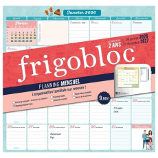 Frigobloc planning mensuel 2 ans - COLLECTIF