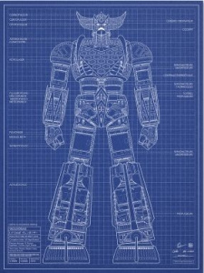 Goldorak Sérigraphie N°2 - Collectif