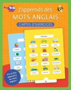J'apprends des mots anglais (boîte avec cartes interactives) - COLLECTIF THADE