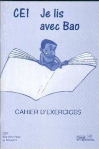 Je lis avec Bao, CE1, français, cahier d'exercices, élève - COLLECTIF