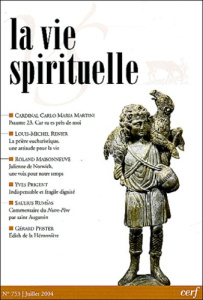 La vie spirituelle N° 753 Juillet 2004 - COLLECTIF