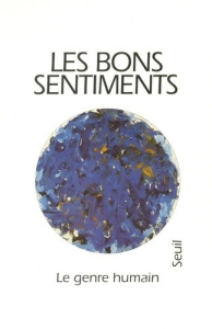 LE GENRE HUMAIN N° 29 PRINTEMPS-ETE 1995 : LES BONS SENTIMENTS - COLLECTIF