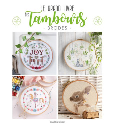 Le grand livre des tambours brodés - COLLECTIF