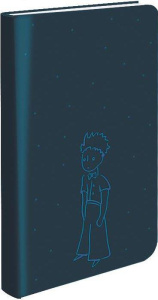 Carnet Le Petit Prince. Bleu nuit, simili cuir - D'APRES ANTOINE DE S