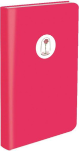 Carnet simili cuir. Framboise - D'APRES ANTOINE DE S