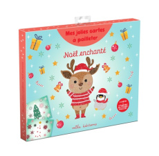 Noël enchanté. Mes jolies cartes scintillantes - COLLECTIF MILA