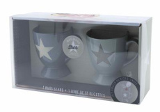 Mes mugs cakes stars. Contient 2 tasses et 1 livre, Edition 2018 - COLLECTIF