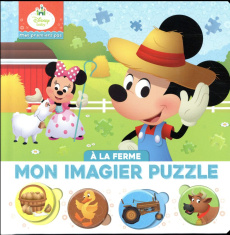 Mon imagier puzzle. A la ferme - COLLECTIF