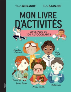 Mon livre d'activités Petite & Grande, Petit & Grand. Avec plus de 100 autocollants - Sánchez Vegara María Isabel