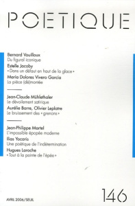 Poétique N° 146, Avril 2006 - COLLECTIF