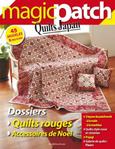 Quilts rouges et accessoires de Noël - COLLECTIF