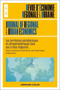 Revue d'économie régionale et urbaine N° 2, avril 2025 : Les territoires périphériques et ultrapérip - Hermet François ; Hoarau Jean-François ; Lacour Cl