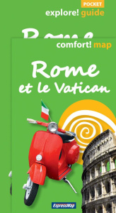 Rome et le Vatican. Guide carte 1/ 15 000 - COLLECTIF
