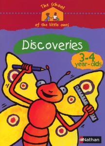 The school of the little ones Discoveries 3-4 year-olds Cahier d'activités en anglais - COLLECTIF