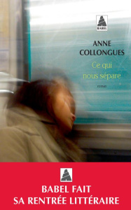 Ce qui nous sépare - Collongues Anne