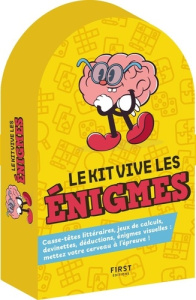 Kit vive les énigmes. Casse-têtes littéraires, jeux de calculs, devinettes, déductions, énigmes visu - Conti Nicolas