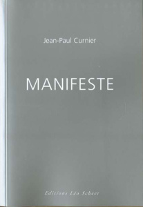Manifeste - Curnier Jean-Paul