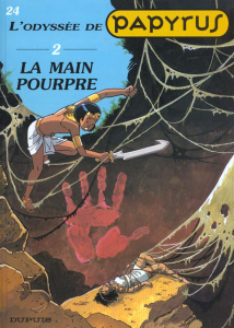 Papyrus Tome 24 : L'odyssée. Volume 2, La main pourpre - De Gieter Lucien