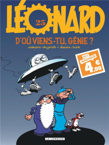Léonard Tome 25 : D'où viens-tu, génie ? - Edition à prix réduit (Indispensables 2024) - De Groot ; Turk
