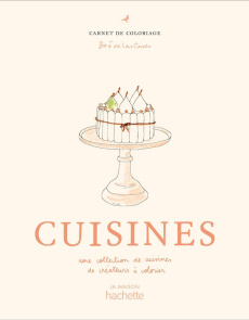 Cuisines. Une collection de cuisines de créateurs à colorier - Las Cases Zoé de