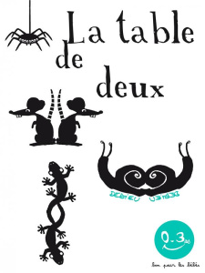 La table de deux - Dedieu Thierry