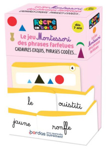 RECRE EN BOITE - LE JEU MONTESSORI DES PHRASES FARFELUES - DUBRANA/CONSTANS