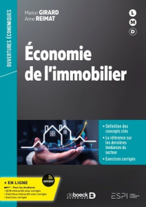 Economie de l’immobilier - Girard Marion ; Reimat Anne