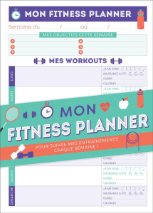 Mon fitness planner pour suivre mes entraînements chaque semaine ! - EDITIONS 365