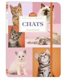 Mon petit agenda Chats. 1er janvier au 31 décembre, Edition 2021 - EDITIONS 365