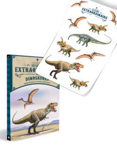 Le livre extraordinaire des dinosaures. Avec 1 planche de stickers - Farkas Rudolf ; Jackson Tom ; Gros Emmanuel