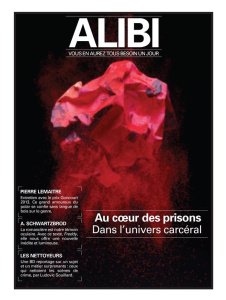 Alibi N° 4, Hiver 2020 : Au coeur des prisons. Dans l'univers carcéral - Fernandez Marc ; Bevilacqua Paolo