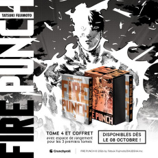 Fire Punch Tome 4 : Burning edition. Coffret avec cale pour ranger les 3 autres tomes - Fujimoto Tatsuki ; Chollet Sylvain