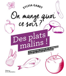 Des plats malins ! 35 recettes faites en 20 minutes pour les soirs de semaine - Gabet Sylvia