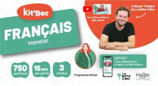 Kit'Bac Français Première générale et technologique. 350 cartes, 750 questions et un mois d'abonneme - Gaudeul Tanguy
