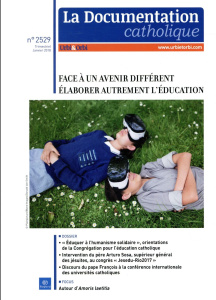La documentation catholique N° 2529, janvier 2018 : Face à un avenir différent élaborer autrement l' - Gaulmyn Isabelle de