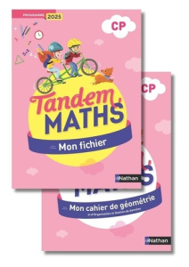 Maths CP Tandem. Mon fichier Mon cahier de géométrie, Edition 2025 - Gilger Christophe ; Grosjean Catherine