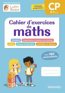 Mathématiques CP Cahier d'exercices maths - Gombert Caroline ; Céard Morgane ; Colin Emmanuell