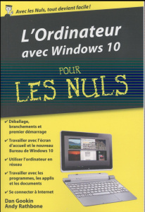 L'Ordinateur avec Windows 10 pour les nuls - Gookin Dan ; Rathbone Andy